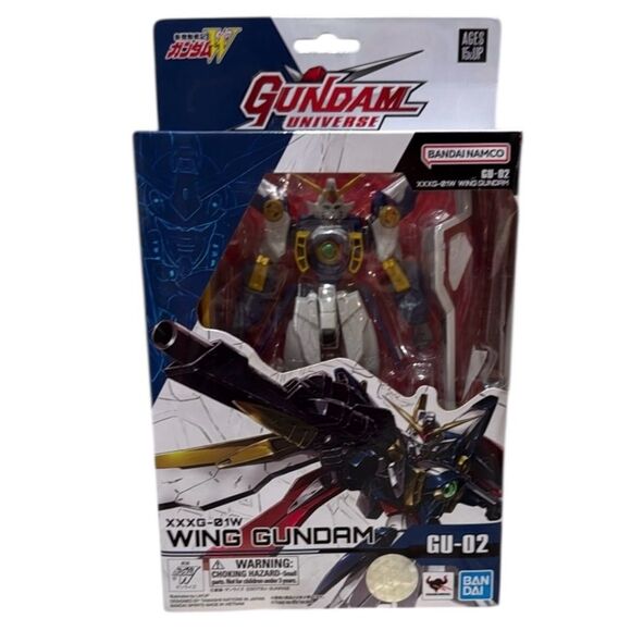 Bandai Namco XXXG-01W Wing Gundam GU-02 Gundam Universe Figure New in Box NWT - Picture 10 of 10